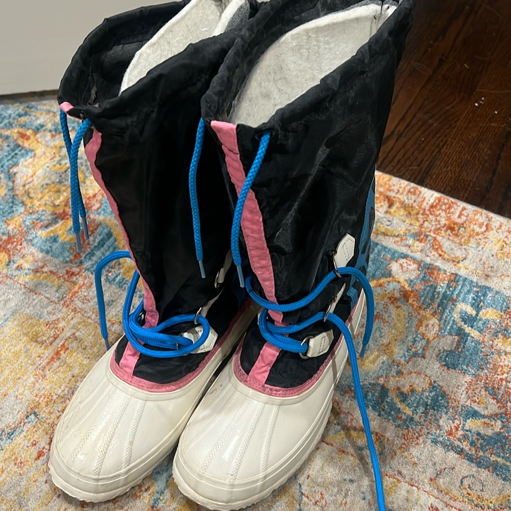 Sorel Freestyle Snow Boots‎ Women's Sz 9 Winter 1990's  Retro